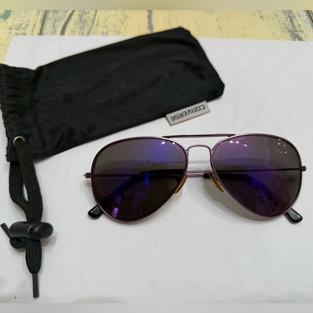 Converse Purple Sunglasses